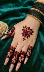 Most Viral MEHENDI STICKER / Henna stencils  SN-253