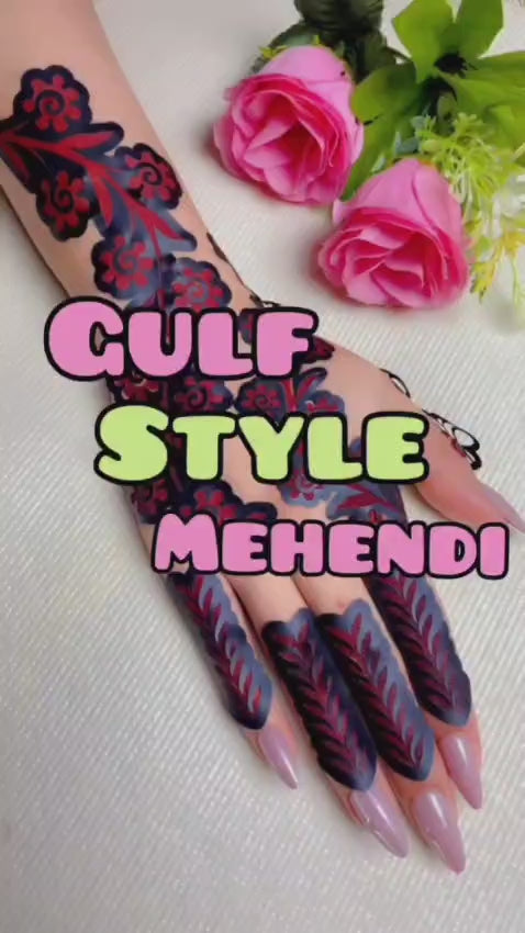 Most Viral MEHENDI STICKER / Henna stencils  SN-250