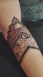 SN BRIDAL CONE /Karachi mehndi cone / bareek mehndi / brown mehndi (Pack of 12)