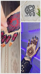 Most Viral MEHENDI STICKER 2026 / Henna stencils  SN-109
