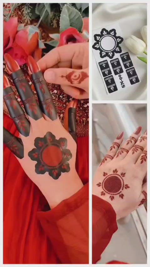 Most Viral MEHENDI STICKER 2026 / Henna stencils  SN-90