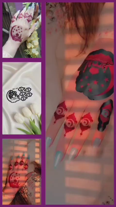 Most Viral MEHENDI STICKER 2026 / Henna stencils  SN-199