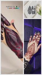Most Viral MEHENDI STICKER 2026 / Henna stencils  SN-148