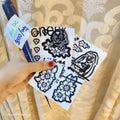 Eid deal no 17 with free delivery/ Henna stencils / Henna stickers / Eid mehndi