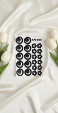 MEHENDI STICKER Eid 2026 / Moon 🌙 Henna stencils sn 203