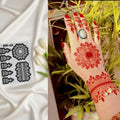 MEHENDI STICKER Eid 2026 / Henna stencils sn46