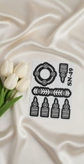 MEHENDI STICKER Eid 2026 / Henna stencils sn49