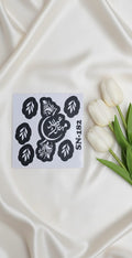 MEHENDI STICKER Eid 2026 / Moon 🌙 Henna stencils sn 182