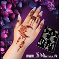 Moon henna Design SN-01 Eid mehndi sticker
