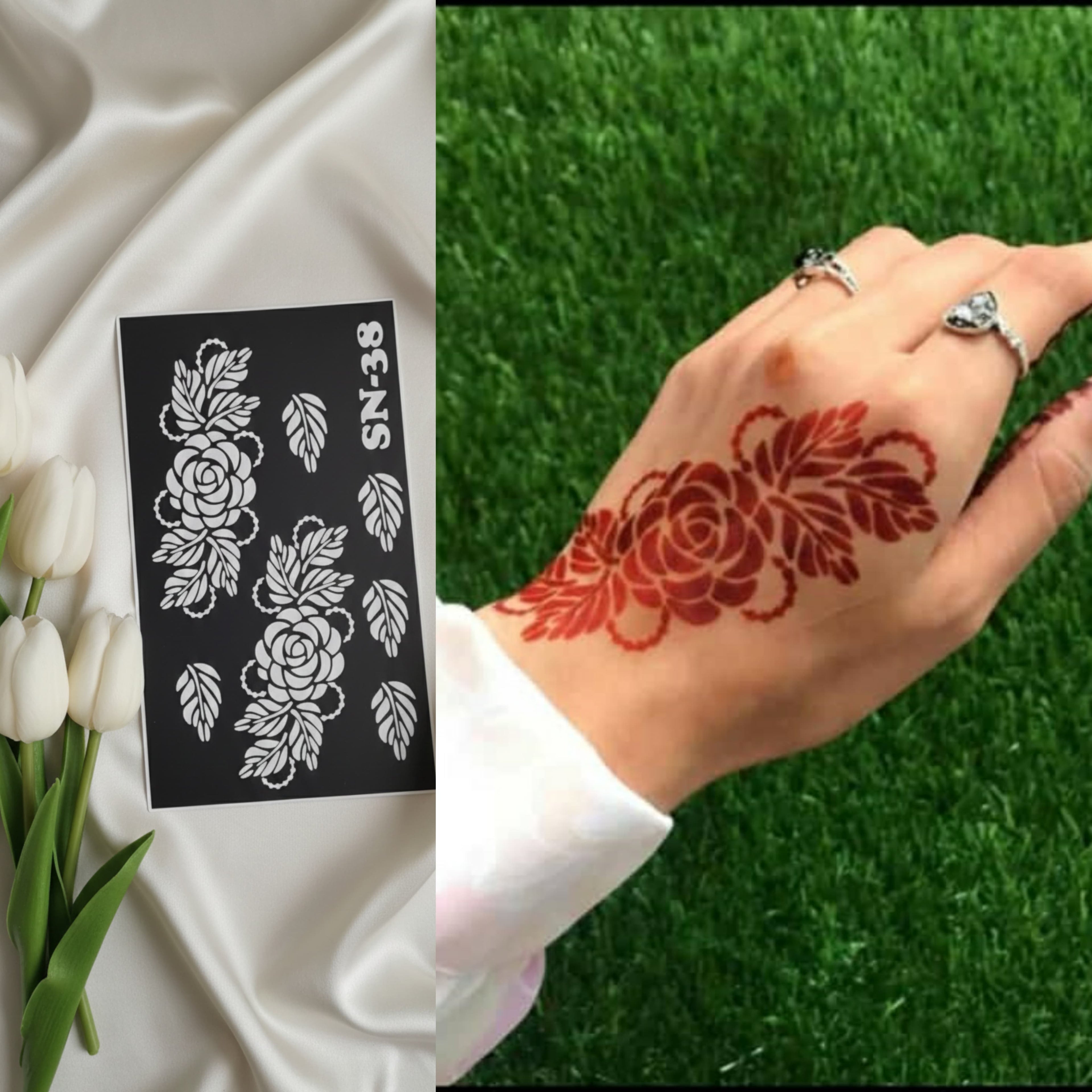 Mehndi stickers