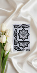 MEHENDI STICKER Eid 2026 / Henna stencils sn183