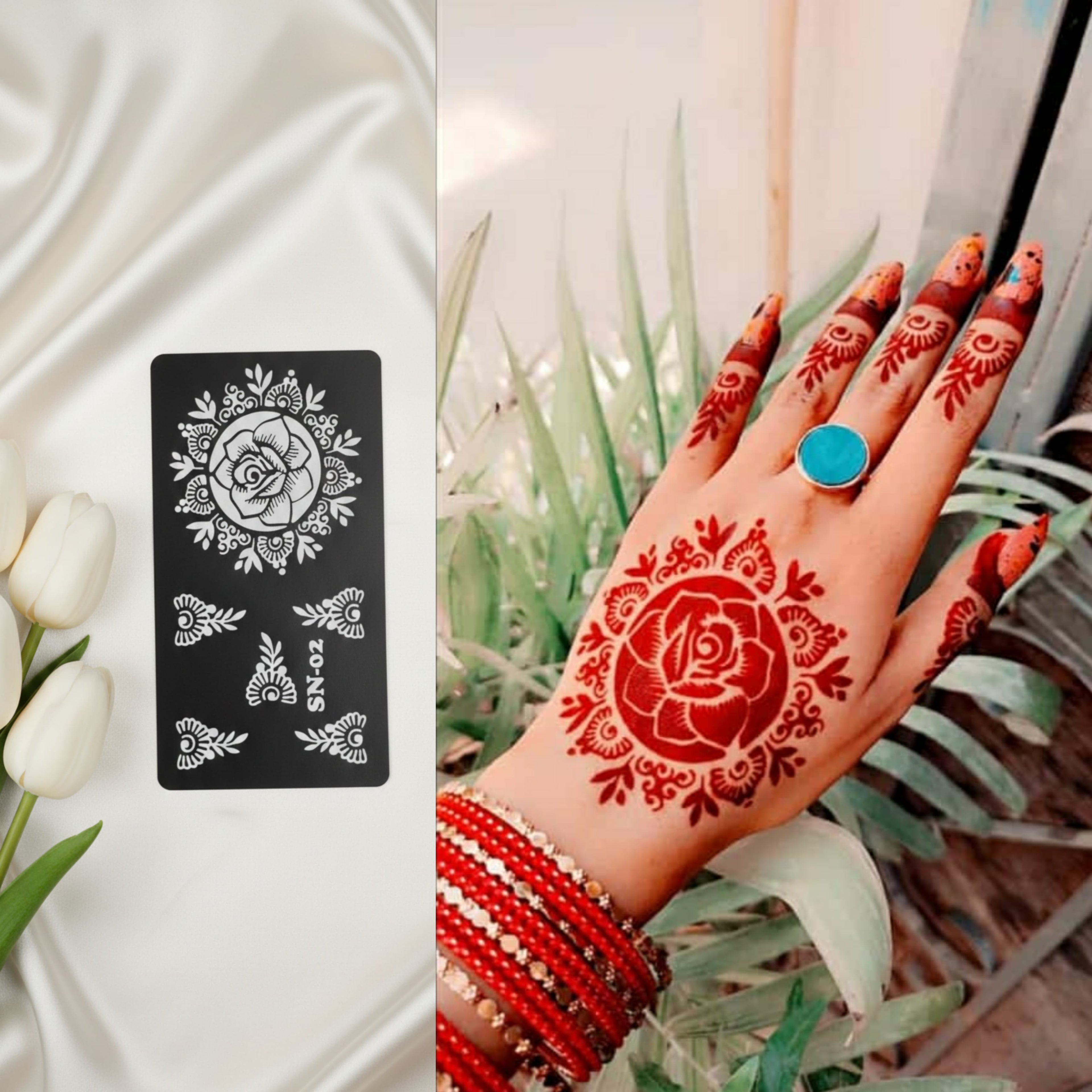 Mehndi stickers