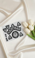 MEHENDI STICKER Eid 2026 / Henna stencils sn09