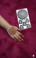 EID MEHENDI STICKER | Eid Mehendi stencils reuseable 2 times