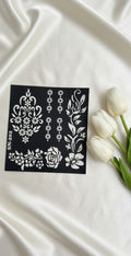 MEHENDI STICKER Eid 2026 / Henna stencils sn202