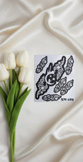 MEHENDI STICKER Eid 2026 / Moon 🌙 Henna stencils sn 185