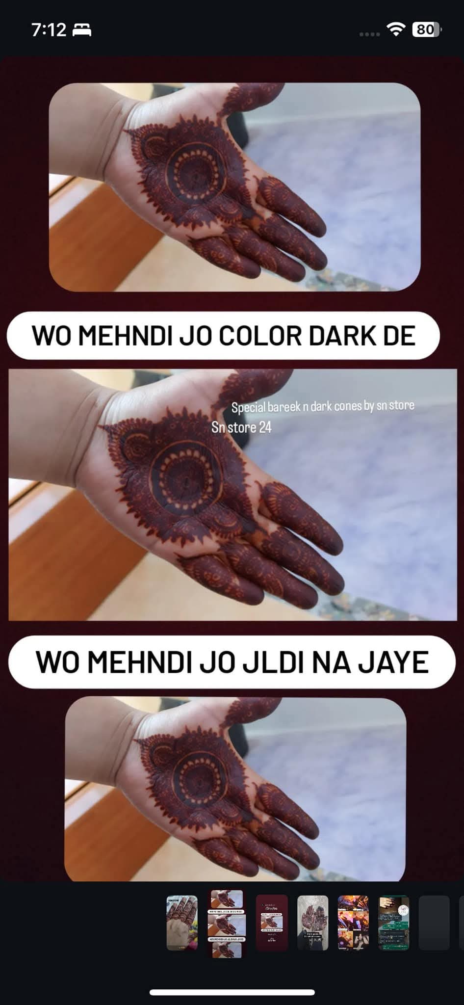 SN BRIDAL CONE /Karachi mehndi cone / bareek mehndi / brown mehndi (Pack of 12)