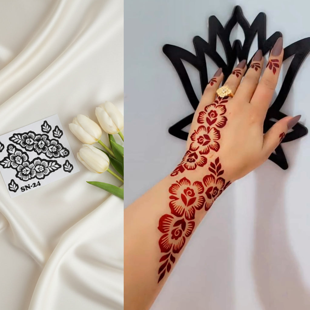 Mehndi stickers