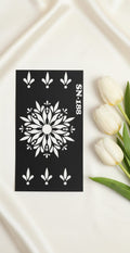 MEHENDI STICKER Eid 2026 / Henna stencils sn 188
