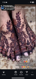 SN BRIDAL CONE /Karachi mehndi cone / bareek mehndi / brown mehndi (Pack of 12)