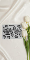 MEHENDI STICKER Eid 2026 / Henna stencils sn40