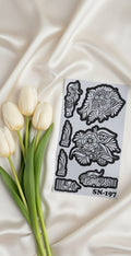 MEHENDI STICKER Eid 2026 / Henna stencils sn 197