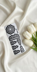MEHENDI STICKER Eid 2026 / Henna stencils sn 97