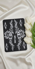 MEHENDI STICKER Eid 2026 / Henna stencils sn195