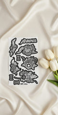 MEHENDI STICKER Eid 2026 / Henna stencils sn134