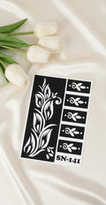 MEHENDI STICKER Eid 2026 / Moon 🌙 Henna stencils sn 141