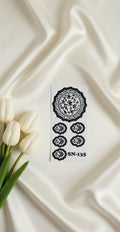 MEHENDI STICKER Eid 2026 / Henna stencils sn 135