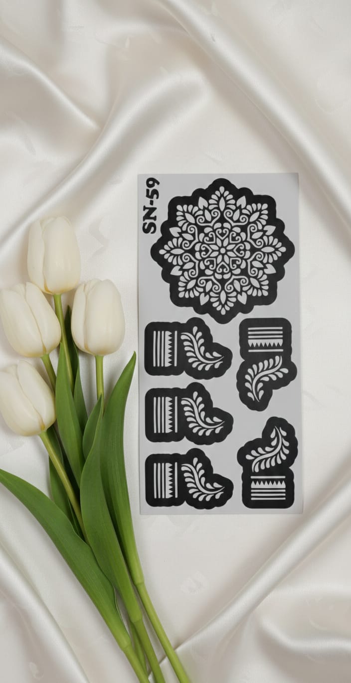 Best bunch henna stencils 350 EACH