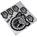 Mom to be henna stencils
