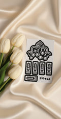 MEHENDI STICKER Eid 2026 / Moon 🌙 Henna stencils sn 154