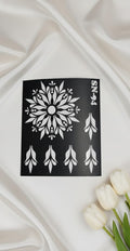 MEHENDI STICKER Eid 2026 / Henna stencils sn 94