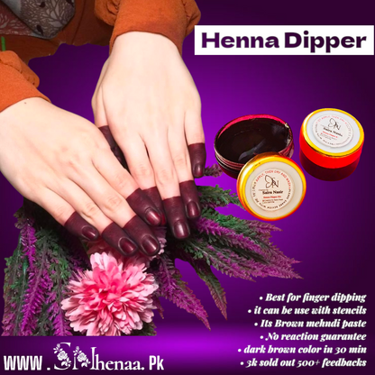 Henna Dipper finger dipper