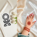 MEHENDI STICKER Eid 2026 / Henna stencils sn86