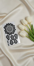 MEHENDI STICKER Eid 2026 / Henna stencils sn 52