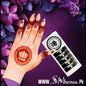 Henna stencils LOTUS 🪷 / MEHENDI STICKER for perfect henna